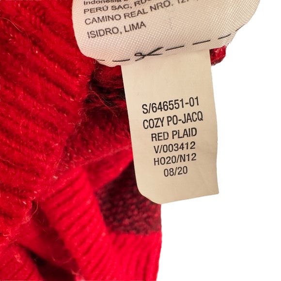 Old Navy Buffalo Knit Plaid Sweater Christmas - Picture 7 of 7